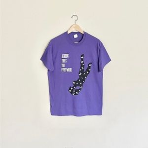 NEW Reading Takes You Everywhere Graphic Purple T Shirt Adult size Medium